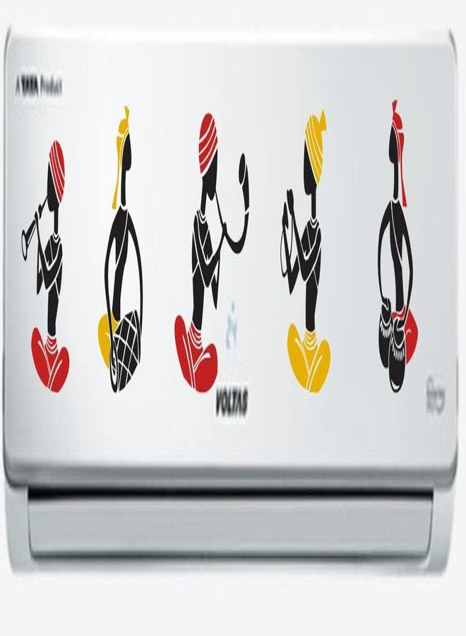 Sticker Studio ملصق مكيف هواء سبليت من الفينيل من ستيكر ستوديو (متعدد الألوان، حجم قياسي) - Image 2